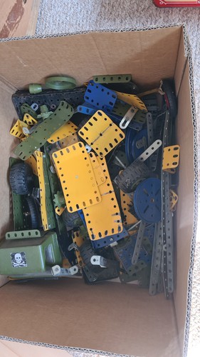 Vintage meccano mixed job - vintage,