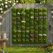 18~64 Pocket Planting Bag Wall