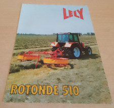 Lely Rotonde 510 Tedder Rake Farm Agriculture Leaflet