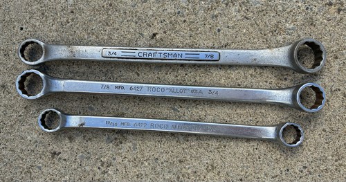 Lot vtg double box end - 3,
