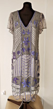 GATSBYLADY LONDON Gorgeous Bead & Sequin 1920'S Style Flapper Dress