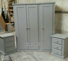 HANDMADE CLASIQUE (GREY) 3 PIECE BEDROOM SET NOT FLAT-PACK!!!