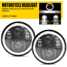 2PCS 5.75'' Inch Round LED