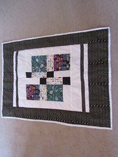 Hand made patchwork quilt star - patchwork,