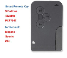 Smart Remote Key Fob 3 Buttons