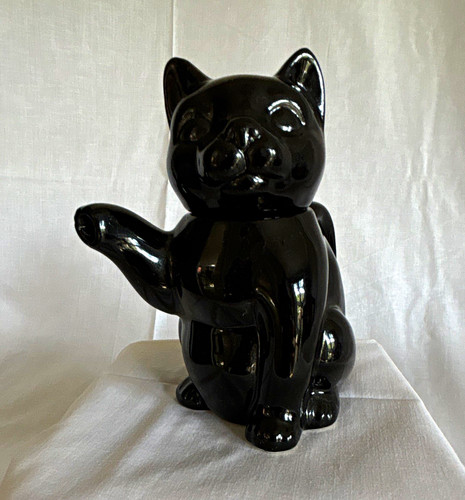 Glossy black ceramic lucky - glossy,