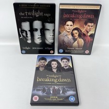 Twilight Saga DVD collection Films 1-5 / Eclipse New Moon Breaking Dawn