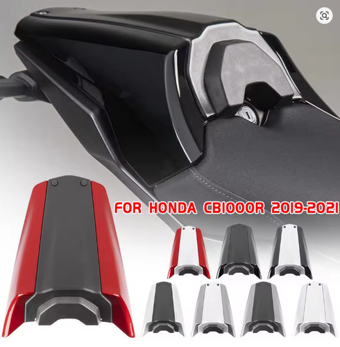 Motorcycle passenger rear seat - rear,