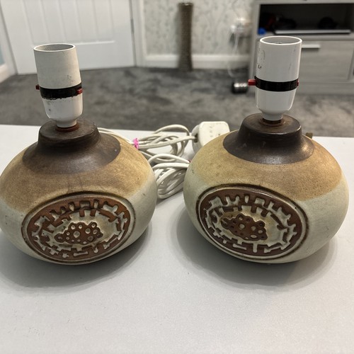 Pair shelf pottery - pair, of