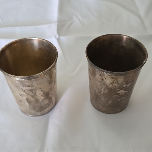 Epns silverplate metal pair - silverplate,