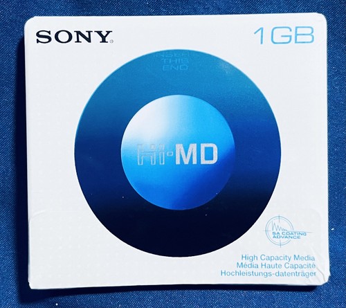 Sony md minidisc - gb, hi-md