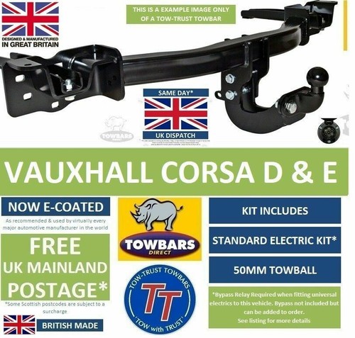 Towbar for vauxhall corsa - vauxhall, (d
