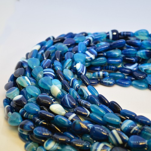 Lace agate blue rainbow
