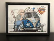 VW campervan splitty 'Newquay