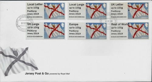 Post fdc 2019 - fdc, jersey