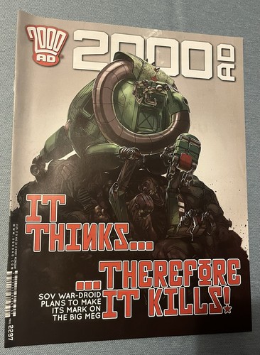 2000ad issue 2297 31st august - issue,