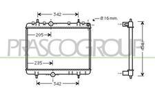 CITROEN C2 01/09/2003- Radiator Petrol & Diesel Models (4998)