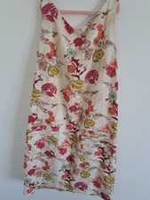 Next Floral Linen Blend Dress