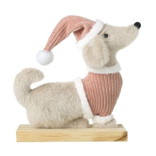 Sausage dog pink jumper and - in,