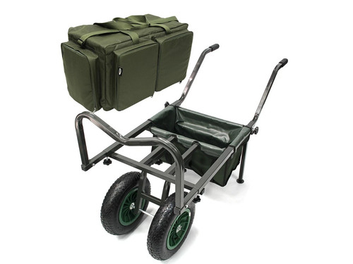 Carp fishing barrow - carp, twin