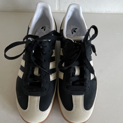 Adidas samba black white - black/white, low