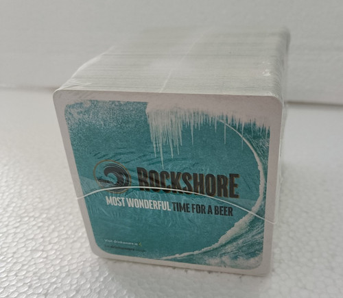 Rockshore lager beer mats - ,