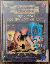 'Arms and Equipment' Dungeons & Dragons Game Accessory 2003 Wizards Of The Coast