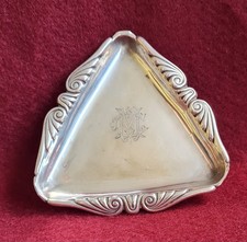 Antique Sterling Silver Pin Tray/Trinket Dish - Colen Hewer Cheshire - Birm 1897