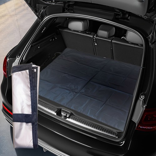Folding car trunk mat - folding,
