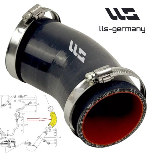 Turbo hose charge air - , for