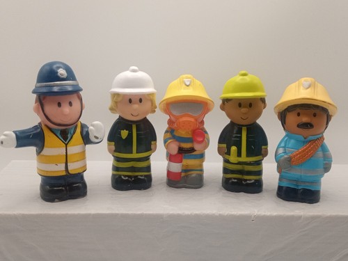 Elc happyland figures - happyland, playset