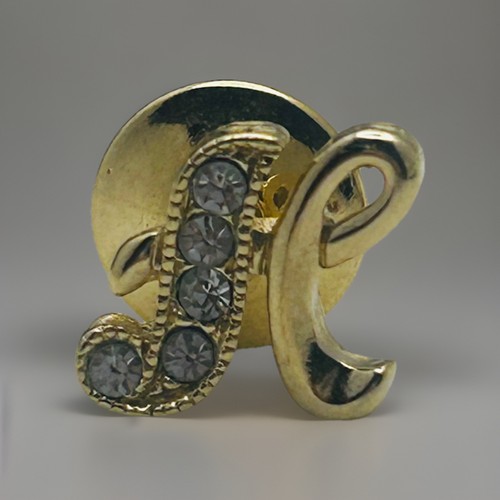 Vintage avon initial pin - initial,