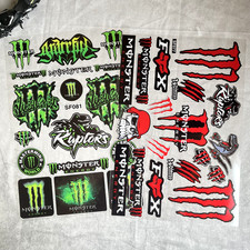 2 Whole Sheets MONSTER ENERGY