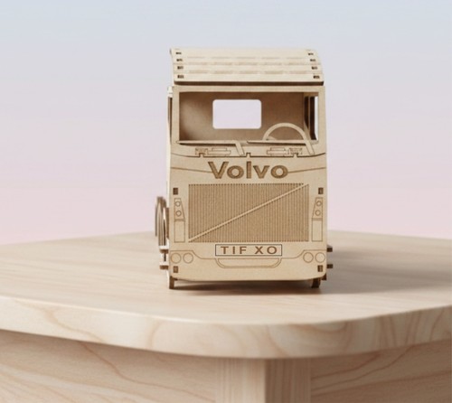 Cake stand volvo truck - stand,