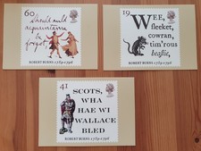 Set of 3 ROBERT BURNS, ROYAL