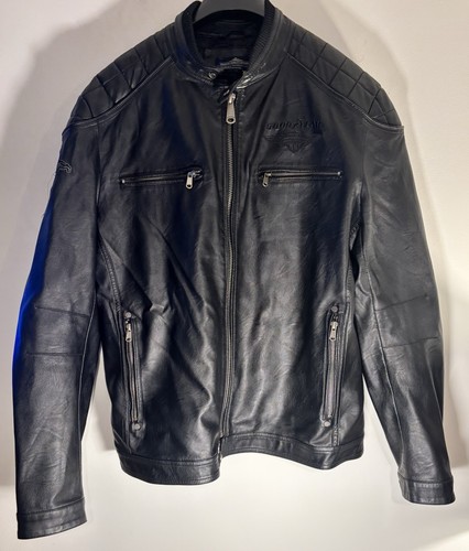 Goodyear men leather biker - men’s,