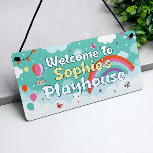 Personalised playhouse sign - personalised,
