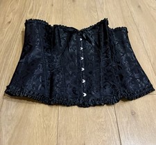 Burlesque Gothic Corset Basque