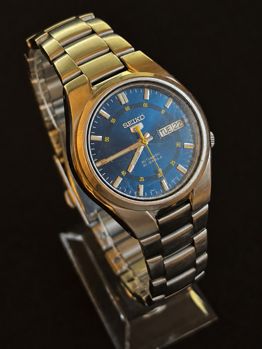 Seiko automatic blue dial - seiko, 5