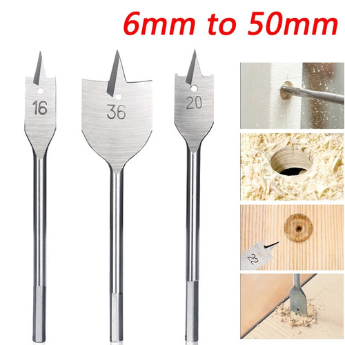 6mm 38mm flat - flat, wood