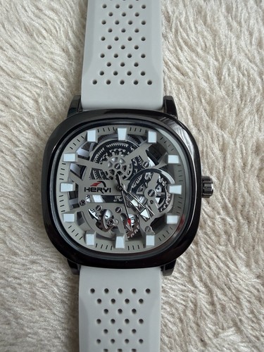 New watch stylish skeleton - new,