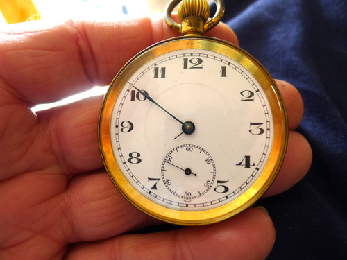 Swiss gold filled gents hand - gents,