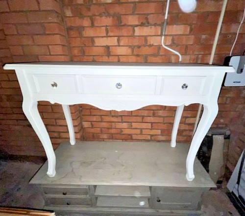 White console dressing - table, &