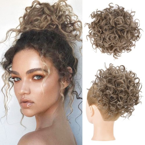 Curly real human messy - real, as