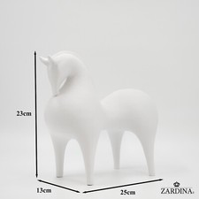 Terracotta Horse (Clay White)