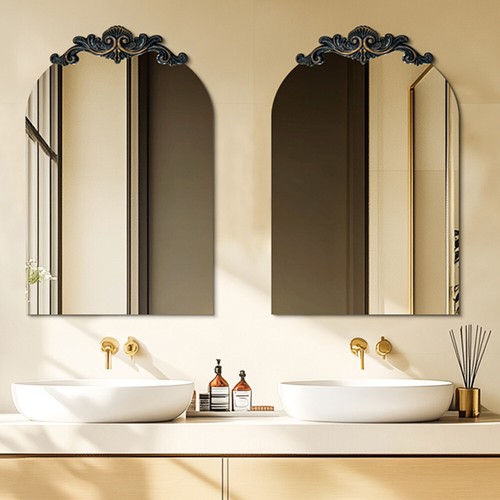 Large arched wall mirror - wall,