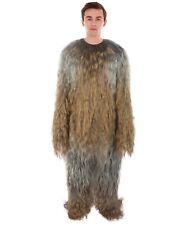 Furry Wookie-Inspired Costume – Brown Furry Full Body Suit
