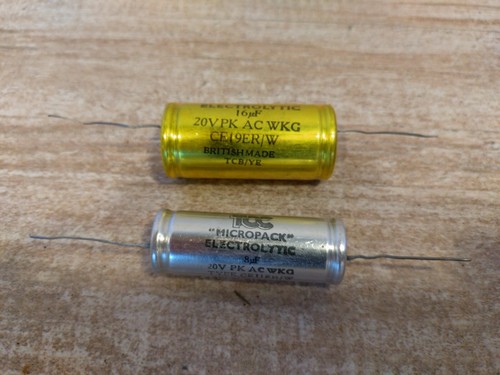 Vintage tcc electrolytic - vintage,