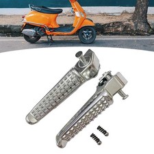2 Pieces Motorcycle Rear Foot Pegs Easy to Install Footrest Peg Pedals