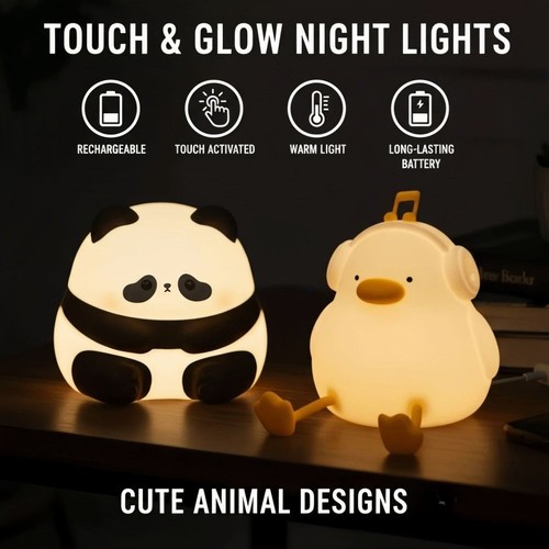 Rechargeable touch sensor - touch, lamp